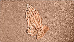 DNSEMP-C-516-CP-SH-BZ Empire Corner Copper Hands Shim Bronze